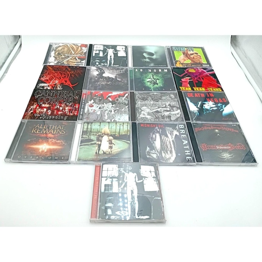 32 Heavy Metal CD Lot Death Black Grindcore Thrash  VG+ cannibal corpse - Picture 4 of 9